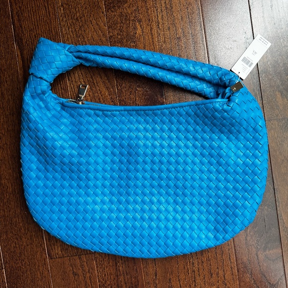 Melie Bianco Brigitte Large Faux Leather Shoulder Bag - NWT - Picture 2 of 6